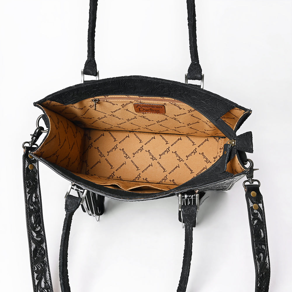 American Darling Tote Genuine Leather Women Bag Western Handbag Purse