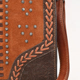 American Darling Tote Beautifully Suede Genuine Leather women handbag