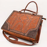 American Darling Tote Beautifully Suede Genuine Leather women handbag