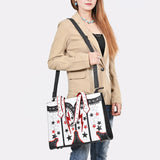 American Darling Tote Hand Printed Genuine Leather Women Bag Western Handbag Purse