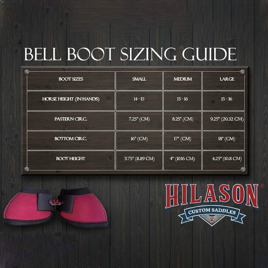 Hilason Western Horse No Turn Bell Boots Leg Protection Durable Camo