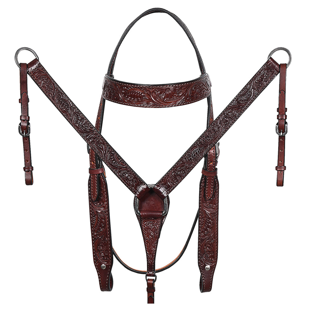 Western Horse One Ear Headstall American Leather Working Tack