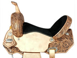 Hilason Flex Tree Western Horse Saddle American Leather Trail Barrel