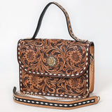 American Darling Crossbody Hand Tooled Genuine Leather Women Bag Western Handbag Purse