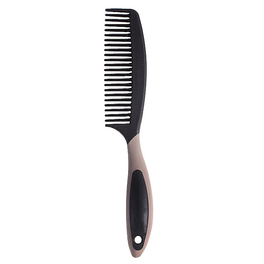 Horze Western Horse and Animal Pets Soft Comfortable Grip Mane Comb Black - Uhorse