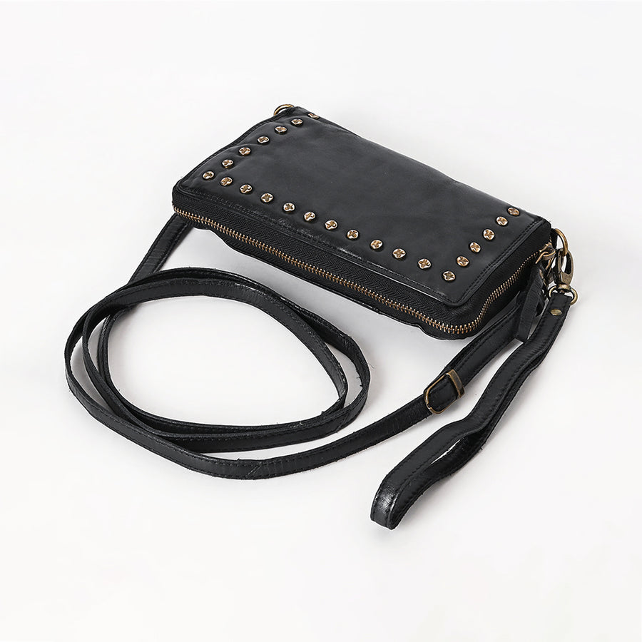 Spaghetti Western Organiser Genuine Leather Women Bag Handbag Purse