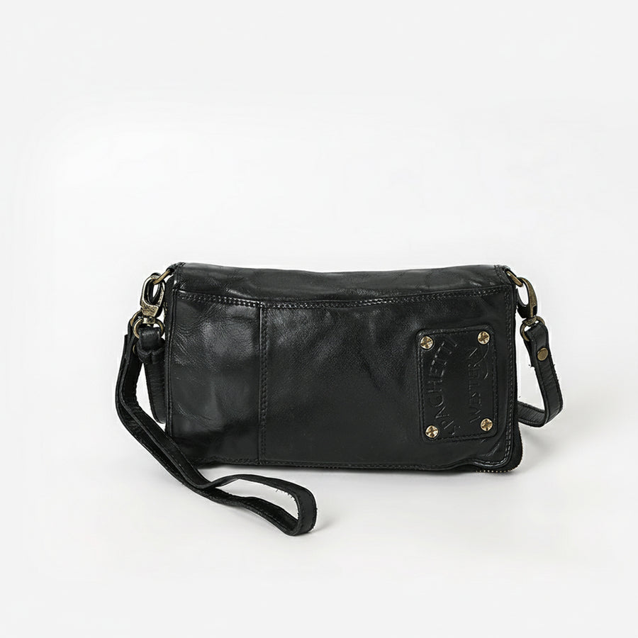 Spaghetti Western Organiser Genuine Leather Women Bag Handbag Purse