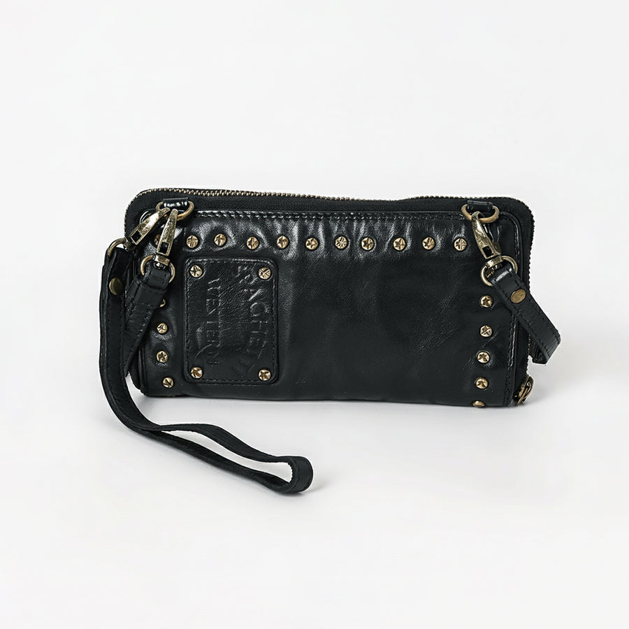 Spaghetti Western Wallet Genuine Leather Women Bag Handbag Purse