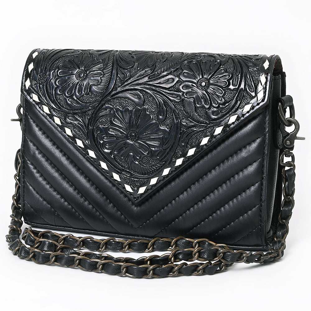American Darling Envelope Beautifully hand tooled Leather women bag Handbag