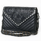 American Darling Envelope Beautifully hand tooled Leather women bag Handbag