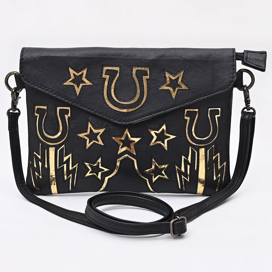 American Darling Envelop Bag, Premium Western Genuine Leather Crossbody with YKK Zipper, Handcrafted Travel Purse for Women