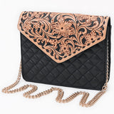American Darling Envelope Bag Beautifully Hand Tooled Leather women