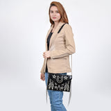 American Darling Envelope Bag Beautifully Embosed Leather women