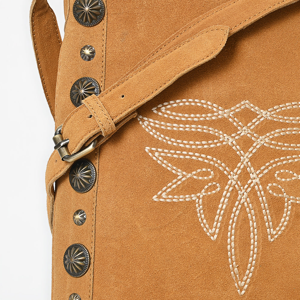 American Darling messenger Bag Beautifully Suede Leather women