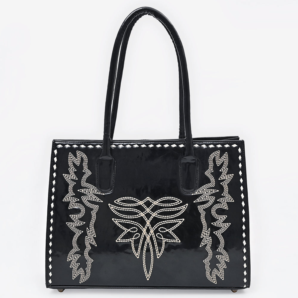 American Darling Tote Bag Beautifully Embosed Leather women