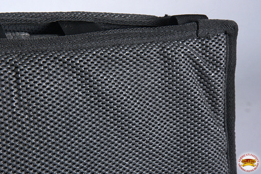 Hilason Western Horse English Saddle Pad Dressage Memory Foam And Antislip Black