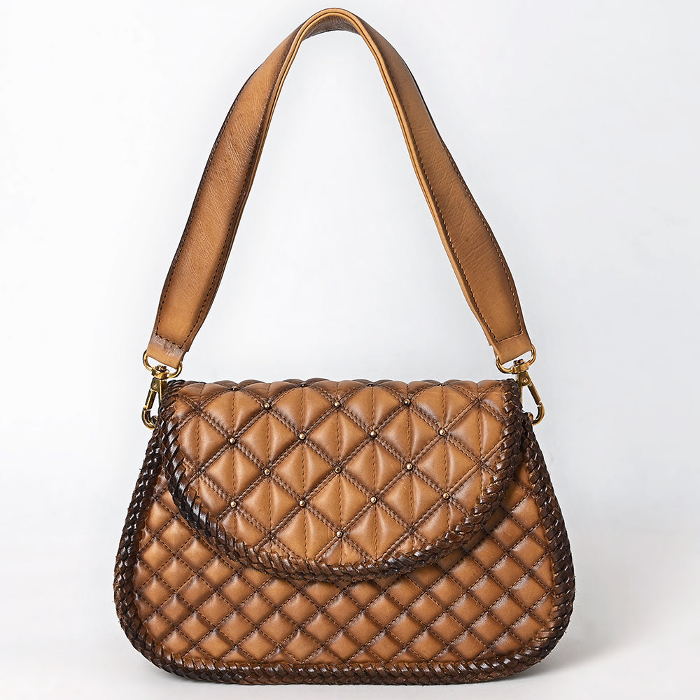 American Darling Shoulder Genuine Leather Women Bag Western Handbag Purse