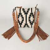 American Darling Messenger Hand Tooled Saddle Blanket Genuine Leather Women Bag Western Handbag Purse |