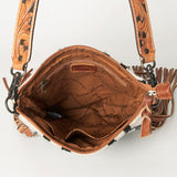 American Darling Messenger Hand Tooled Saddle Blanket Genuine Leather Women Bag Western Handbag Purse |