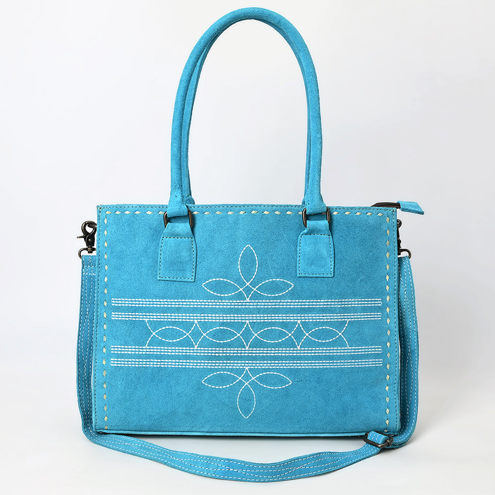 American Darling Tote Genuine Suede Leather Women Bag Western Handbag Purse