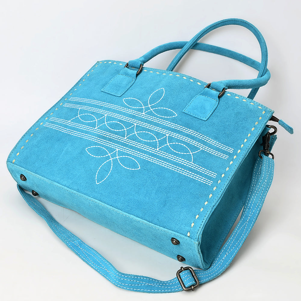 American Darling Tote Genuine Suede Leather Women Bag Western Handbag Purse