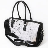 American Darling Duffle bag Beautifully Hair On Leather women Handbag