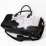 American Darling Duffle bag Beautifully Hair On Leather women Handbag