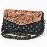 American Darling Small Crossbody Beautifully Hand tooled Leather women bag