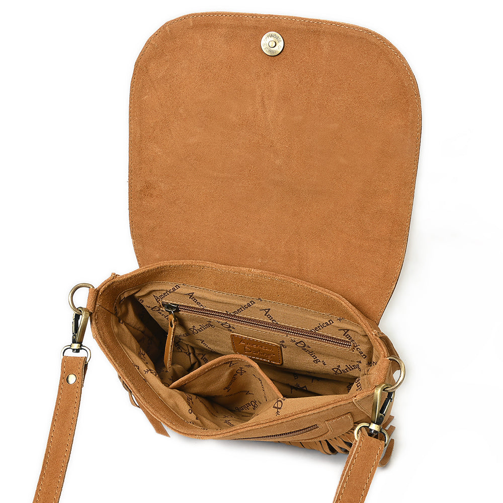 American Darling Crossbody Bag Beautifully Suede Leather women