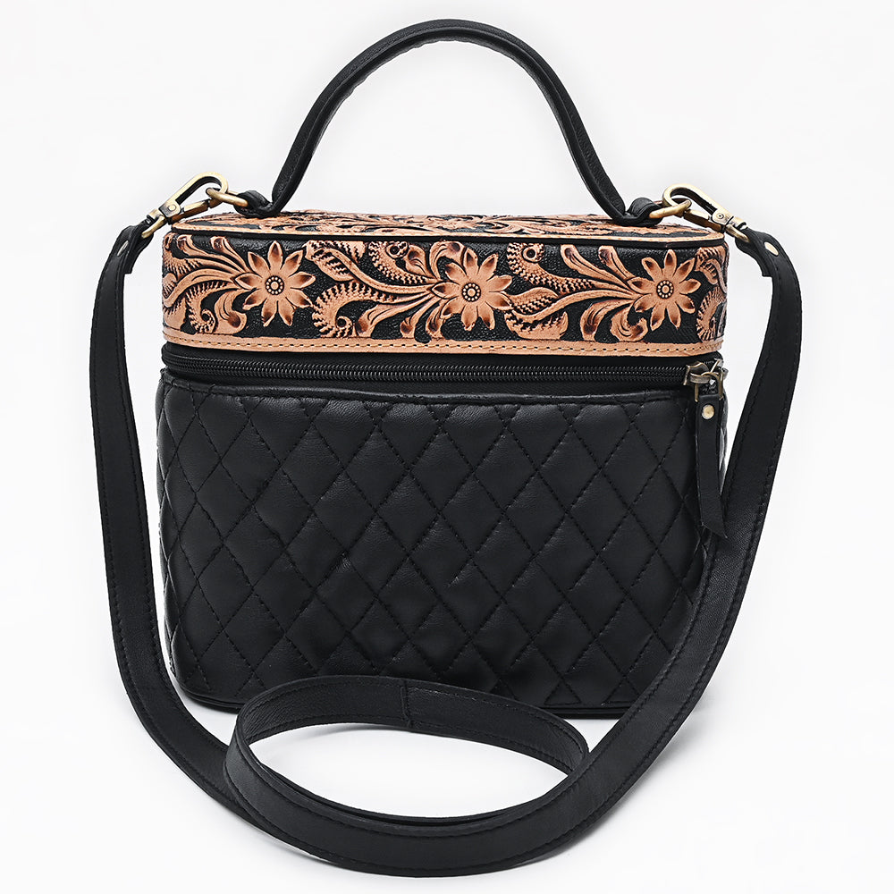American Darling Crossbody Bag Beautifully Hand Tooled Leather women