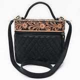 American Darling Crossbody Bag Beautifully Hand Tooled Leather women