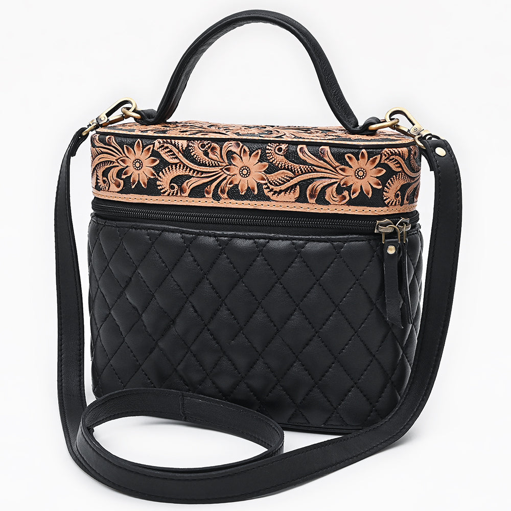American Darling Crossbody Bag Beautifully Hand Tooled Leather women