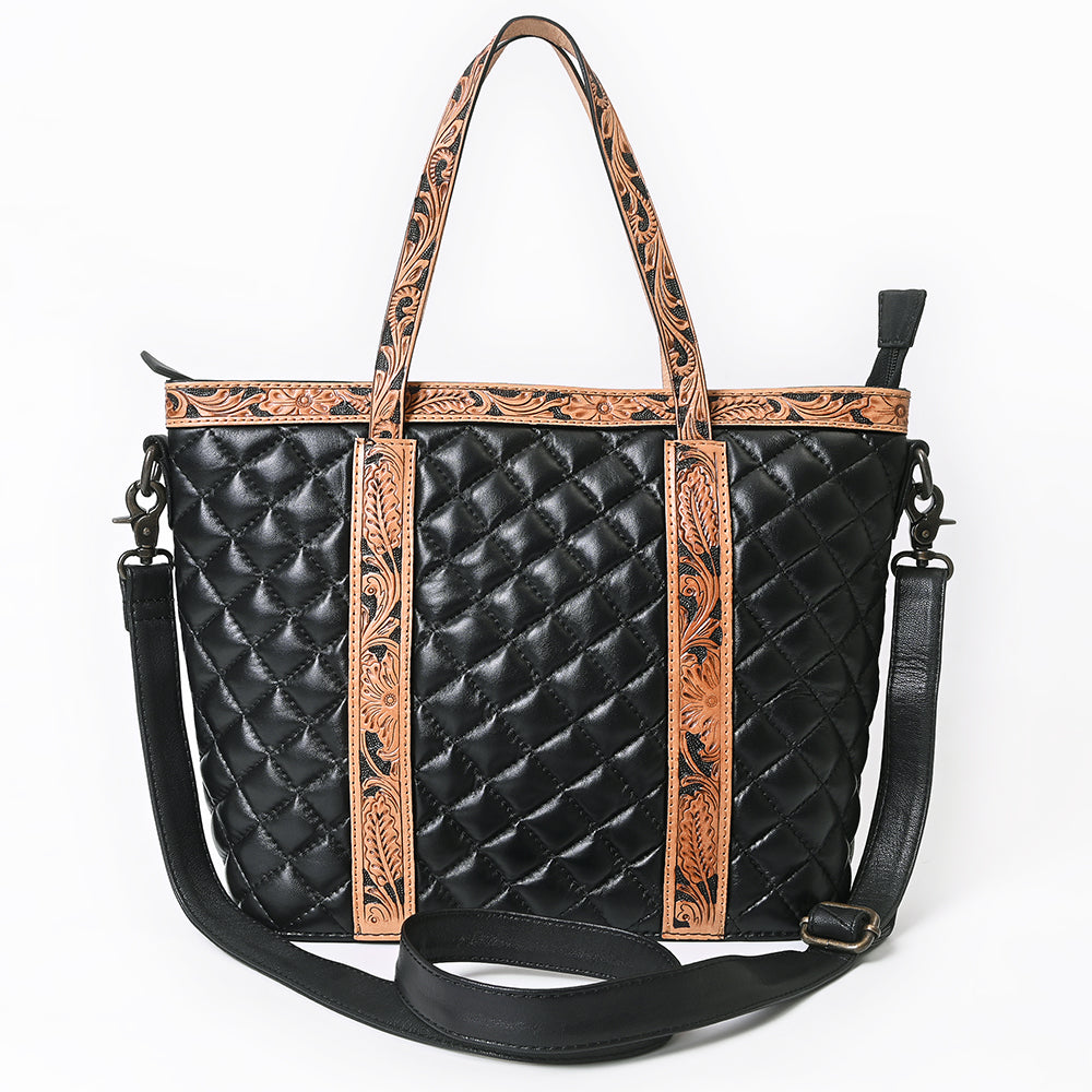American Darling Tote Beautifully Hand tooled Leather women bag Handbag