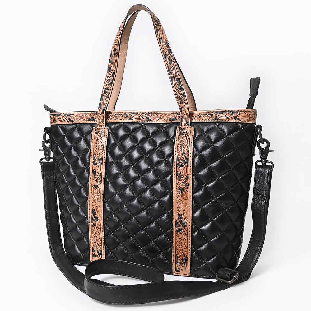 American Darling Tote Beautifully Hand tooled Leather women bag Handbag