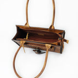 American Darling Tote Bag Beautifully Quilted Genuine Leather women bag