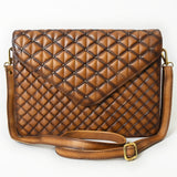 American Darling Envelope Bag Beautifully Quilted Genuine Leather women bag