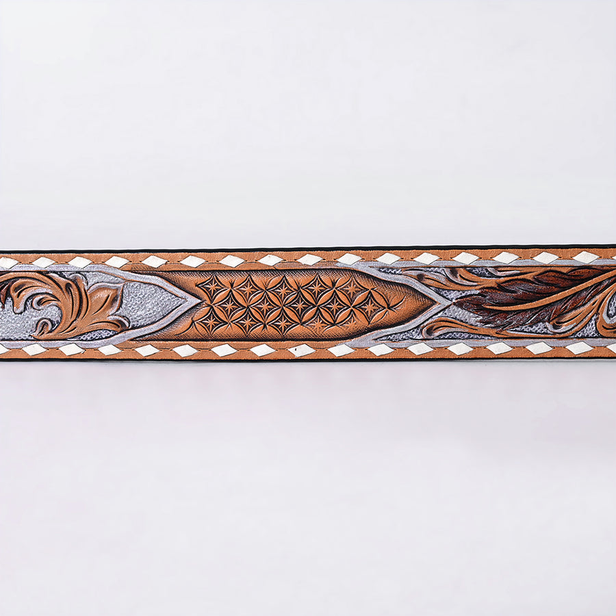 American Darling Beautifully Hand Tooled American Leather Belt Men & Women