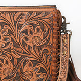 American Darling Messenger Hand Tooled Genuine Leather Women Bag Western Handbag Purse
