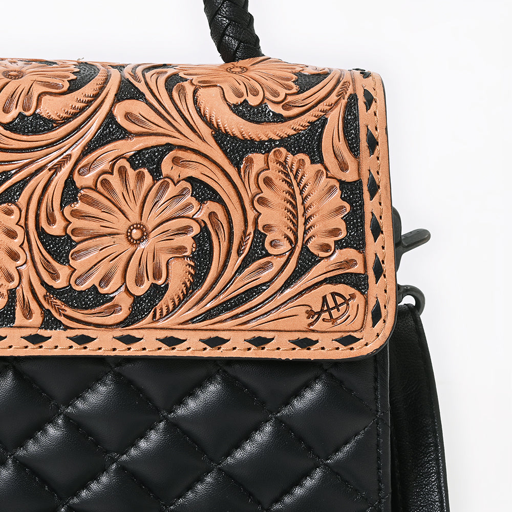 American Darling Crossbody Beautifully Hand tooled Leather women bag Handbag