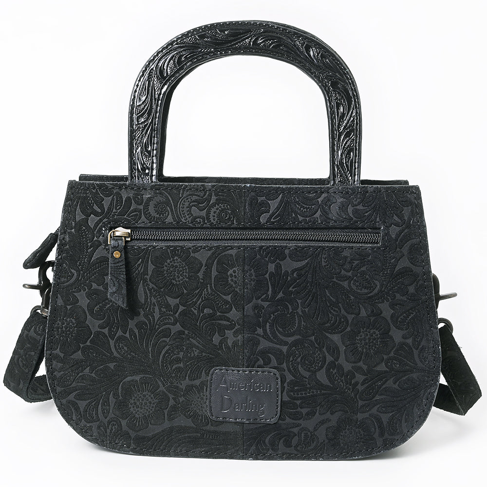 American Darling Crossbody Beautifully Suede Embosed Leather women bag Handbag
