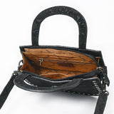 American Darling Crossbody Beautifully Suede Embosed Leather women bag Handbag