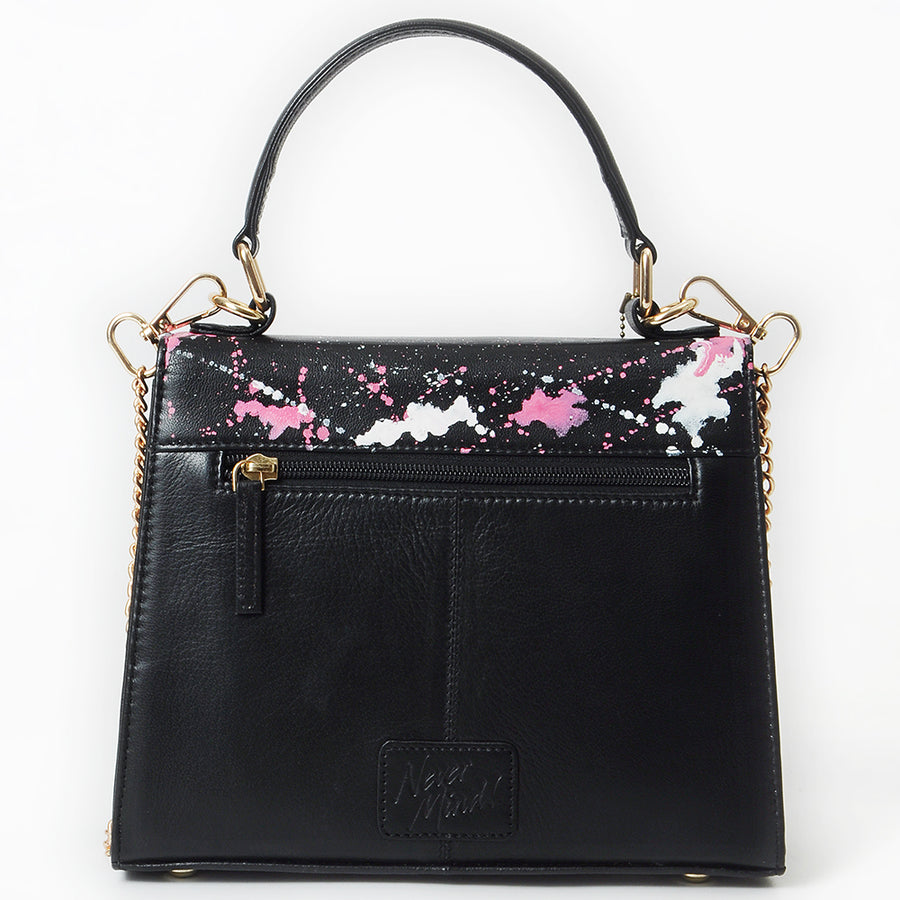 Never Mind Crossbody Genuine Leather Women Bag Western Handbag Purse
