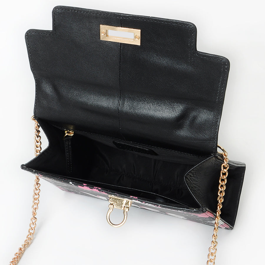 Never Mind Crossbody Genuine Leather Women Bag Western Handbag Purse