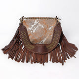 American Darling Crossbody Hair-On Genuine Leather Women Bag Western Handbag Purse