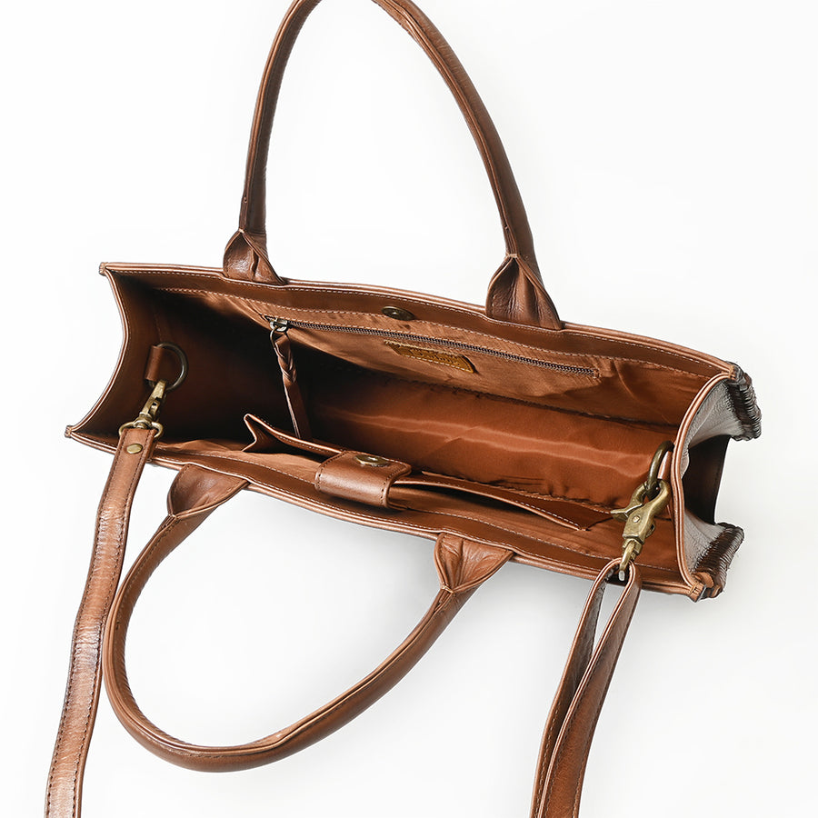 American Darling Tote Bag Beautifully Full Grain Genuine Leather women