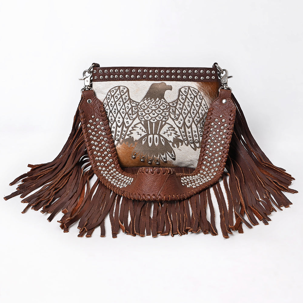 American Darling Crossbody Hair-On Genuine Leather Women Bag Western Handbag Purse