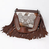 American Darling Crossbody Hair-On Genuine Leather Women Bag Western Handbag Purse