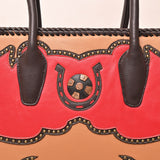 American Darling Tote Full Grain Genuine Leather Women Bag Western Handbag