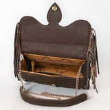 American Darling Shoulder Suede Genuine Leather Women Bag Western Handbag Purse