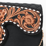 American Darling Shoulder Suede Genuine Leather Women Bag Western Handbag Purse